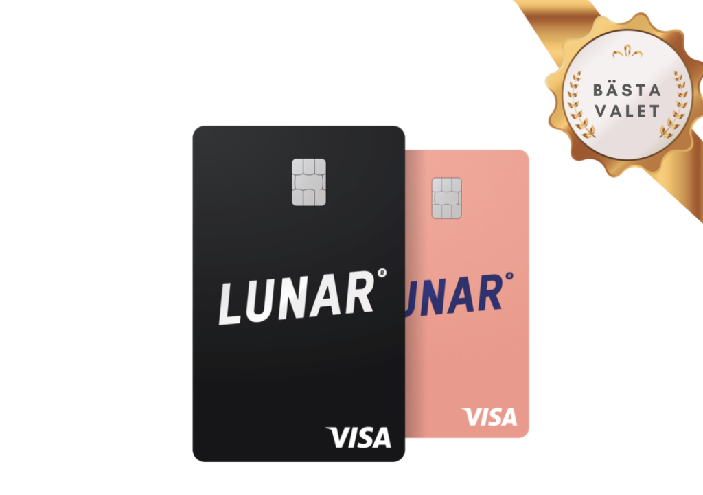 Bästa kortet - Revolut vs PFC vs Klarna vs Lunar vs Rocker - Parapedia